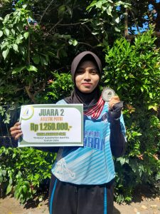 Juara II Olimpiade Olahraga Siswa Nasional (O2SN) Kabupaten Bantul Tahun 2026